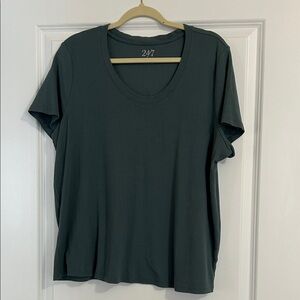 Maurices Seafoam Blue/Green Short Sleeve Tee